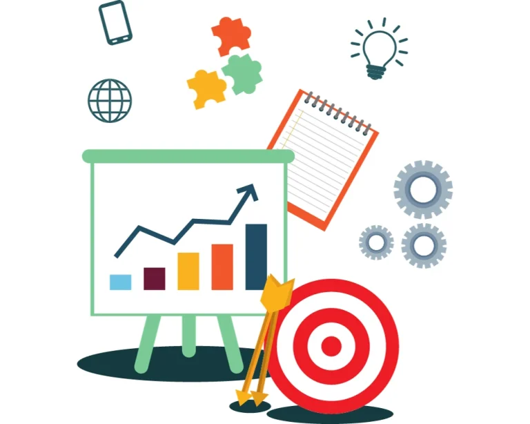 Cross platform performance dashboard showing paid and organic metrics together